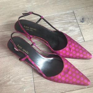 Kate Spade closed toe sling back shoes 9
